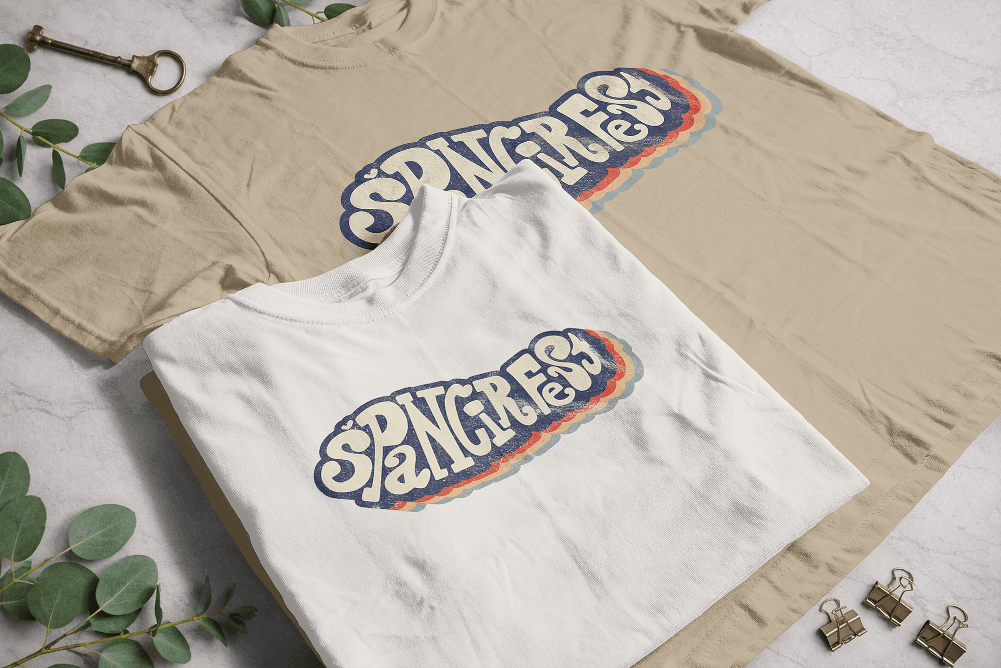 Špancirfest retro logo, 2022. Edition